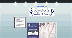 Desktop Screenshot of kirstensdance.com